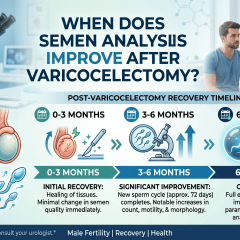 When Does Semen Analysis Improve After Varicocelectomy?