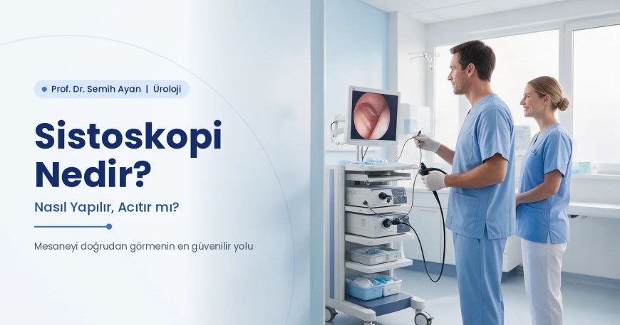 Sistoskopi nedir, nasıl yapılır — Prof. Dr. Semih Ayan
